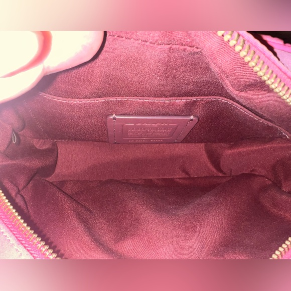 Coach Pink Crossbody Bag with Adjustable Strap - Picture 3 of 5